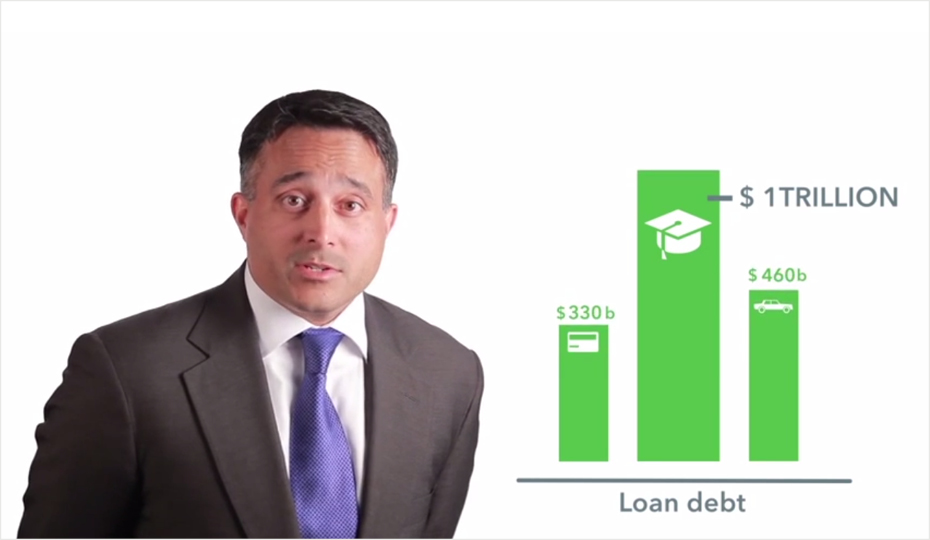 Still from Student Loan Video